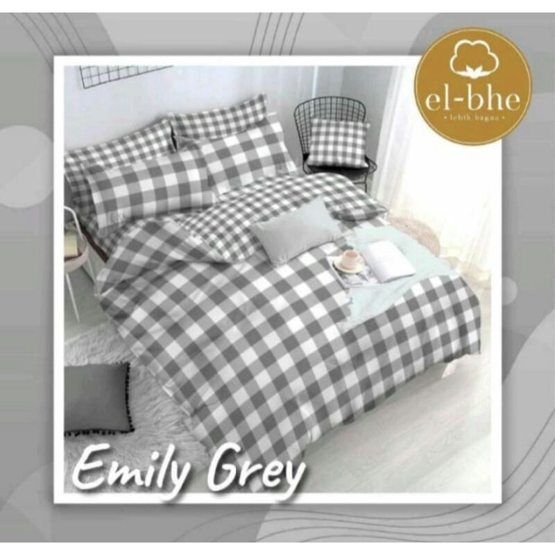 SPREI DISPERSE MOTIF EMILY KOREA 120x200 / 160x200 / 180x200 TINGGI 20