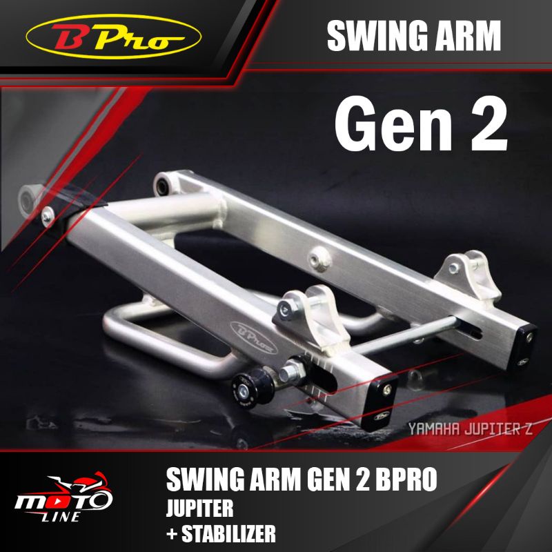 Swing Arm BPRO Jupiter Z G.2 Plus Stabilizer Silver