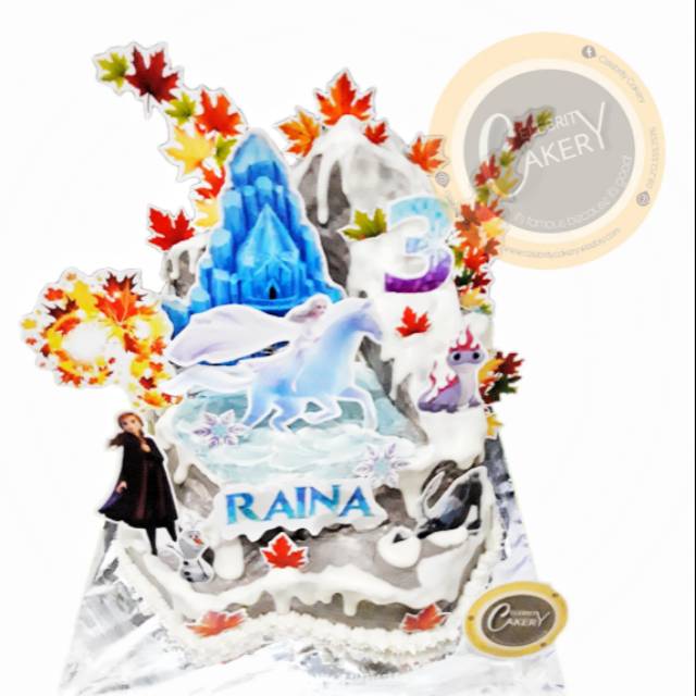 

Frozen II Full Buttercream Cake