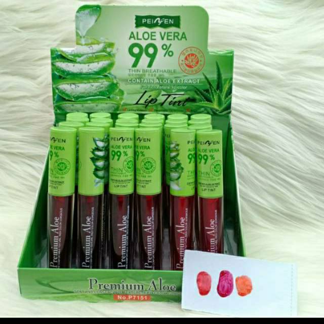 Lip tint peinfen aloe vera ecer