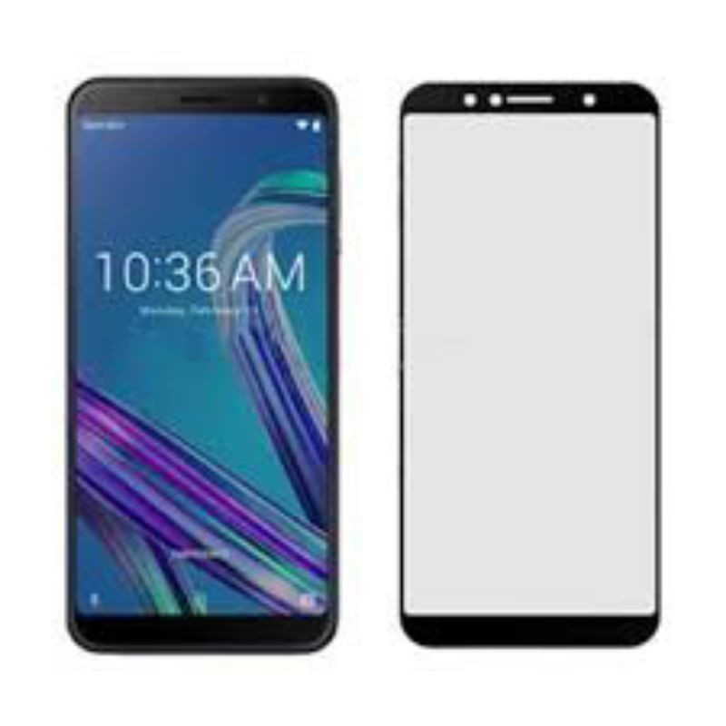 Tempered Glass Tg Anti Gores Full Cover Asus Zenfone Max Pro M1 Pelindung Layar Full Cover Asus M1 M