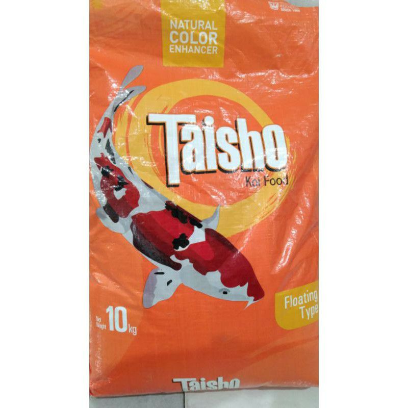 TAISHO 1 KG 5MM MERAH PELET MAKANAN IKAN KOI PAKAN IKAN