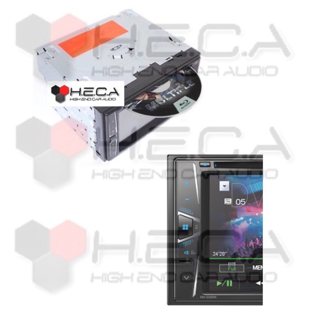 TAPE MOBIL PIONEER AVH‐G115DVD AVH G115 DVD DOUBLE DIN 115DVD HEAD UNIT AVH G115 DVD AUDIO G115DVD -