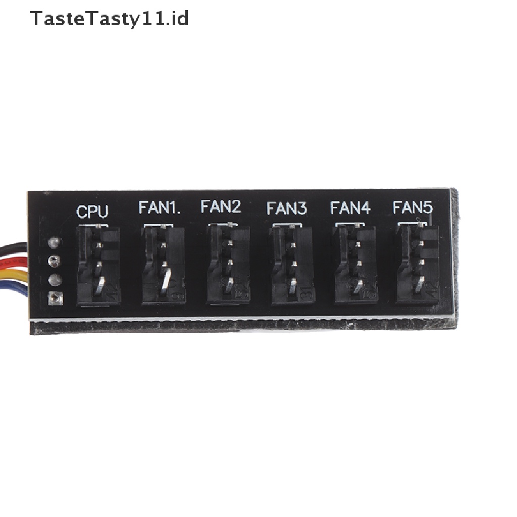 【TasteTasty】 1 to 5 4-pins TX4 PWM CPU Cooler Case Cooling Fan Power Cable Hub Splitter .