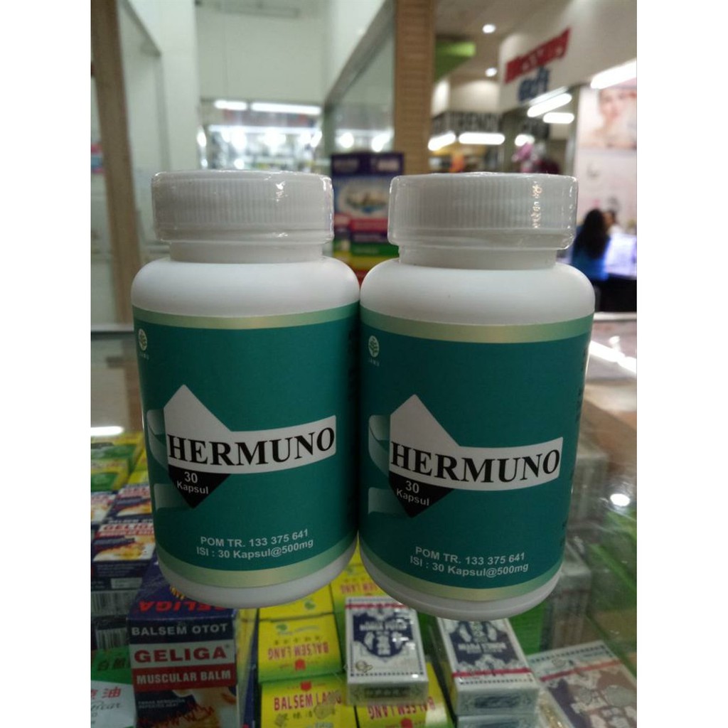 Promo Hermuno Obat Anti Parasit Meningkatkan Daya Tahan Tubuh Detoxic Hijau Biru Asli Original