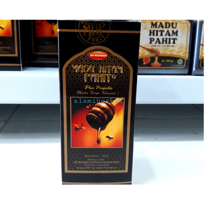 

b01n1nh Madu Hitam Pahit Ar Rohmah 750Gr Madu Pait Arohmah Ds201Fs