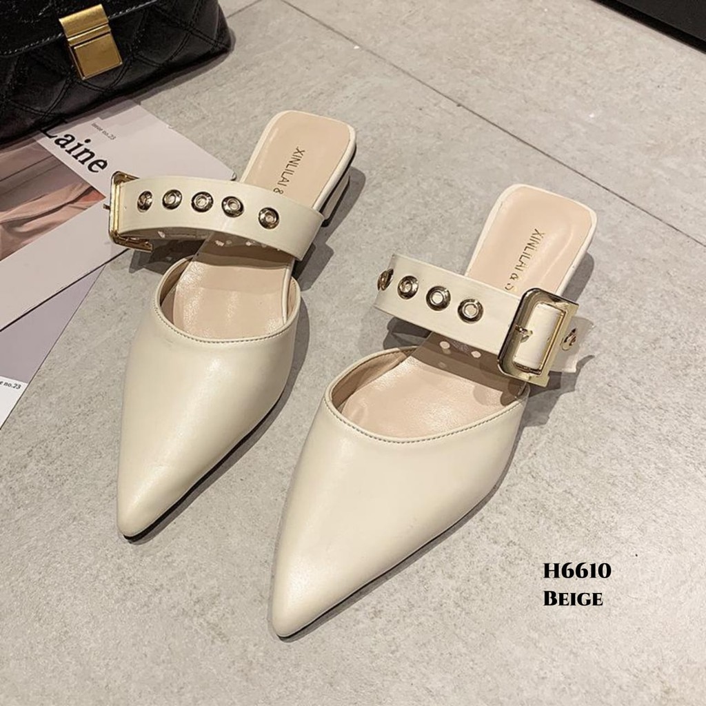 PRF Heels Pump Strap Slope Fashion Korea H6610