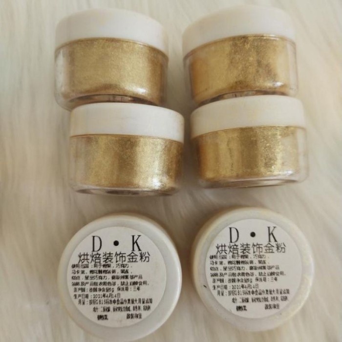 

Edible Gold / Luster Dust / Gold Powder / Bubuk Emas / Sprinkle Gold