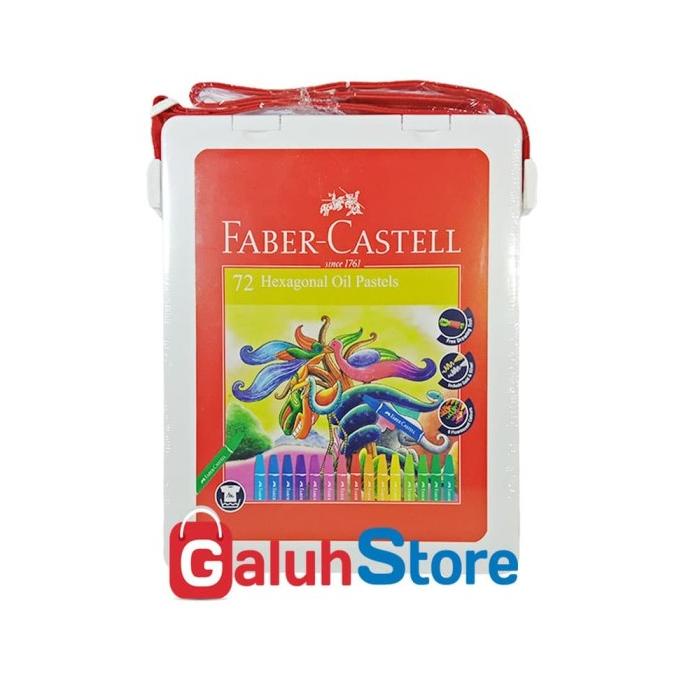 

Faber Castell Crayon / Hexagonal Oil Pastel isi 72 warna ---READY---