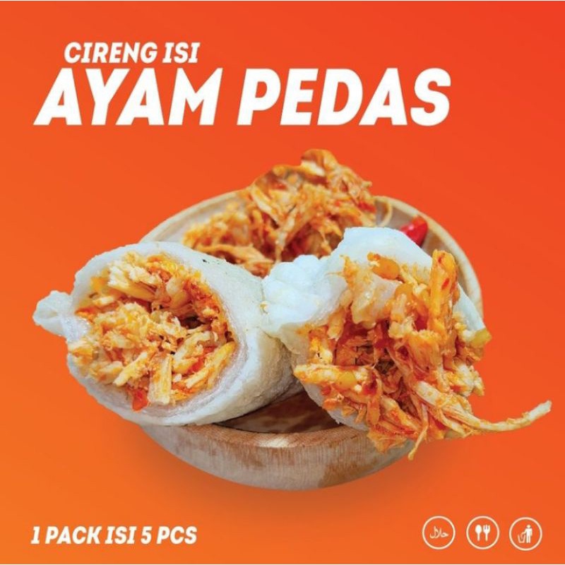 

CIRENG ISI AYAM SUWIR PEDAS