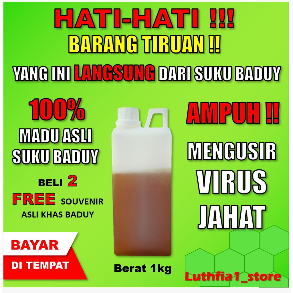 

madu asli murni odeng baduy hutan obat herbal randu kesehatan propolis sumba uray pramuka raw honey