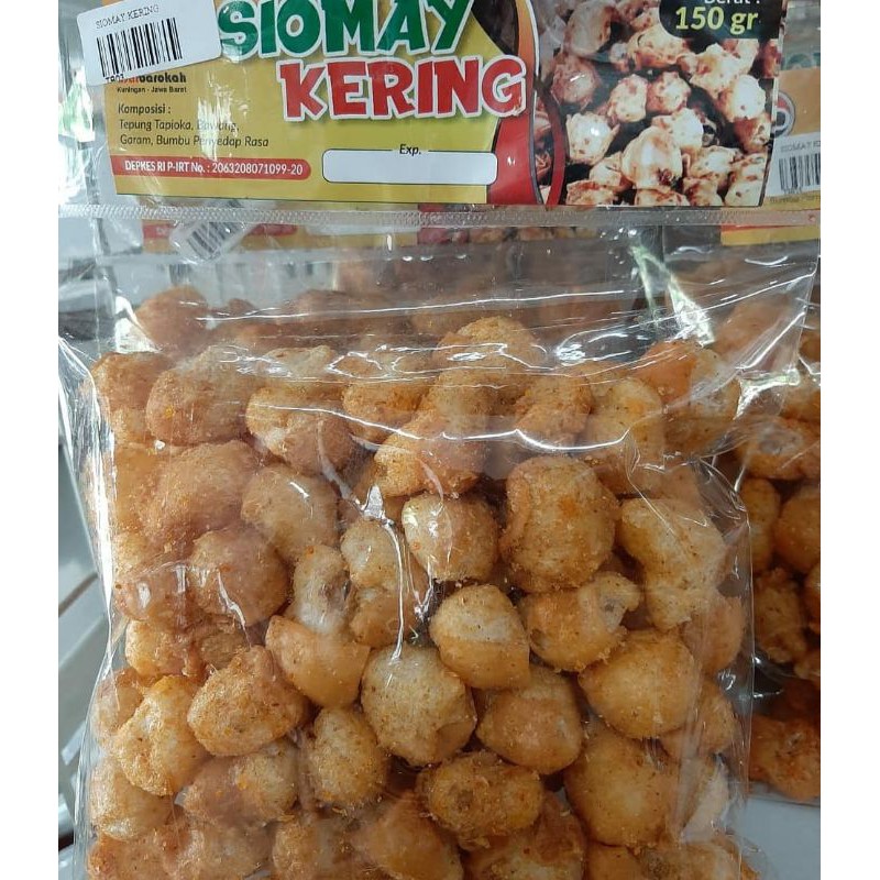 

Siomay goreng kering 150gr