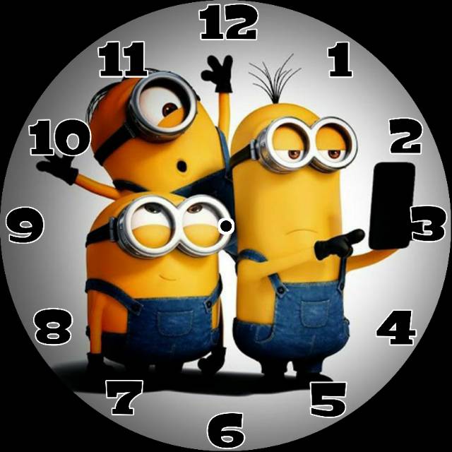 Jam Dinding Minions