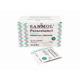 Sanmol tablet 500 Mg / Paracetamol 500 mg