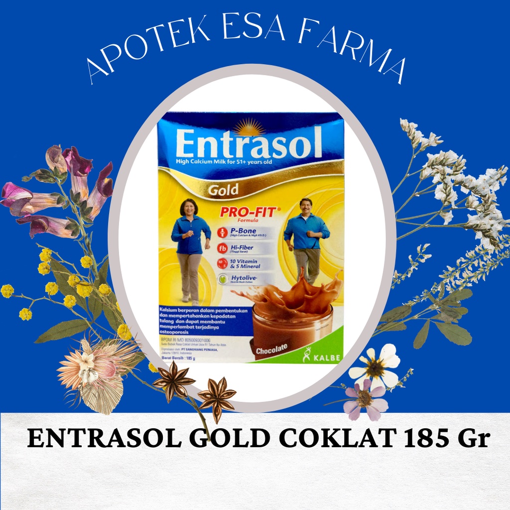 

ENTRASOL GOLD COKLAT 185 Gr