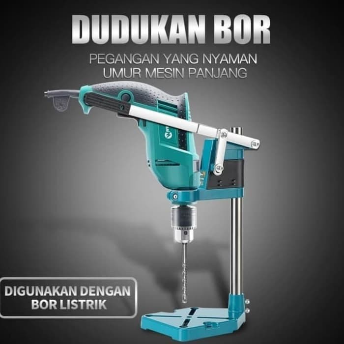 DEKWE DK6102 Drill Stand Bor / Dudukan Bor Tangan Listrik