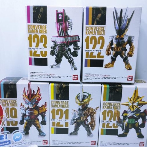 Converge Kamen Rider 21 Kamen Rider Saber Saikou Espada Thouser Black Thouser Decade Form 21