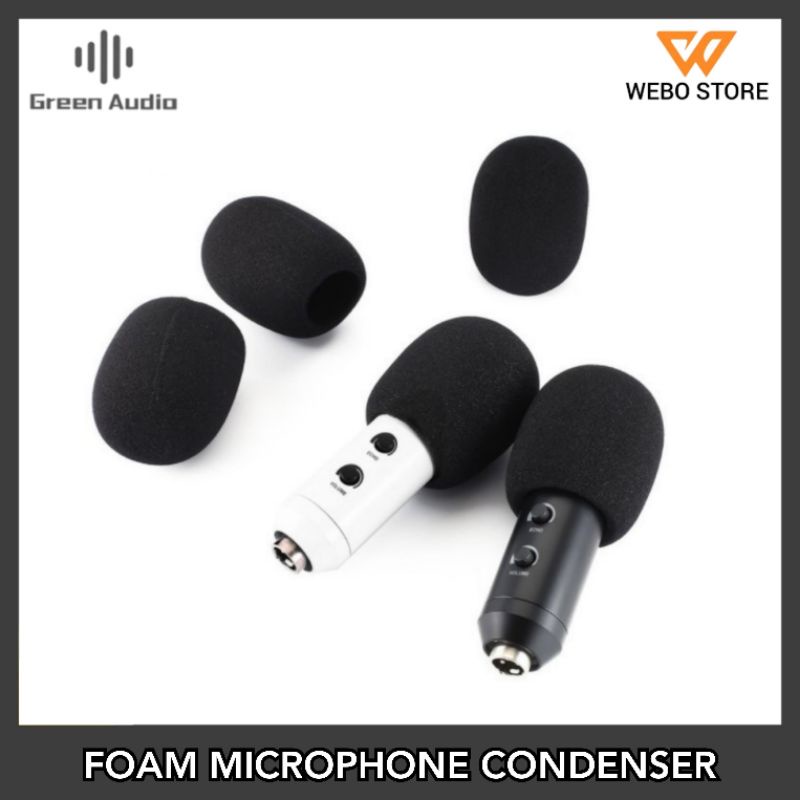 Foam Busa Microphone Condenser Spon Mic