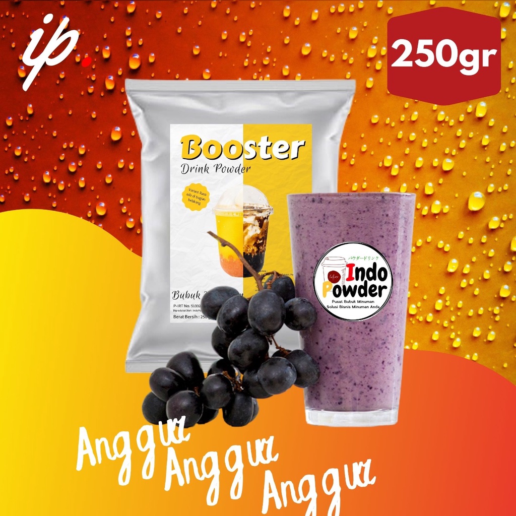 250 GRAM - Bubuk ANGGUR 250gr - Bubuk Minuman ANGGUR 250gr