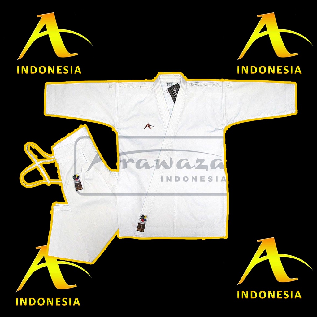 BAJU KARATE KATA ARAWAZA AMBER KATA EVOLUTION WKF APPROVED 100% ORIGINAL