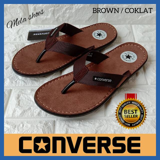 SANDAL JEPIT PRIA CONVERSE / SENDAL COWOK KASUAL PROMO / SANDAL DISTRO TERBARU / SANDAL LEBARAN LAKI-LAKI CONVERSE