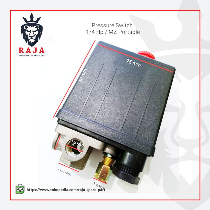 Pressure switch portable pneumatic