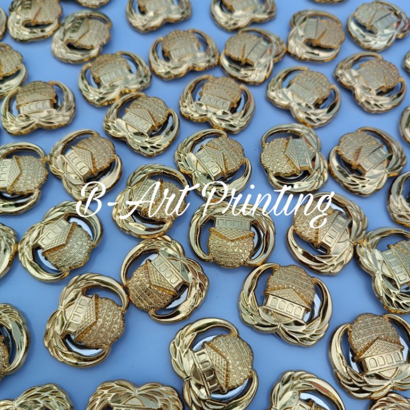 LENCANA Pin Kopri Pin korpri abdi negara Grade A Import Pin ASN peniti dan magnet 3cm