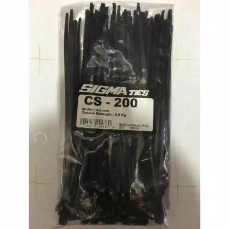 

Tali Ties Ukuran 200 Sigma-Hitam