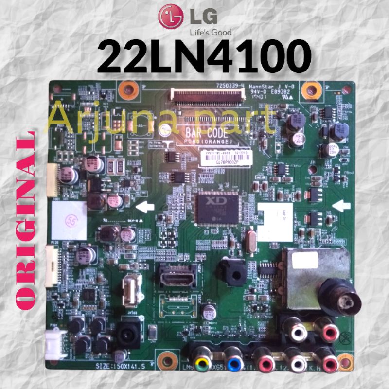 MAINBOARD TV LG 22LN4100 / MB TV LG 22LN4100 / MESIN TV LG 22LN4100 / MODUL TV LG 22LN4100 / MOTHERB