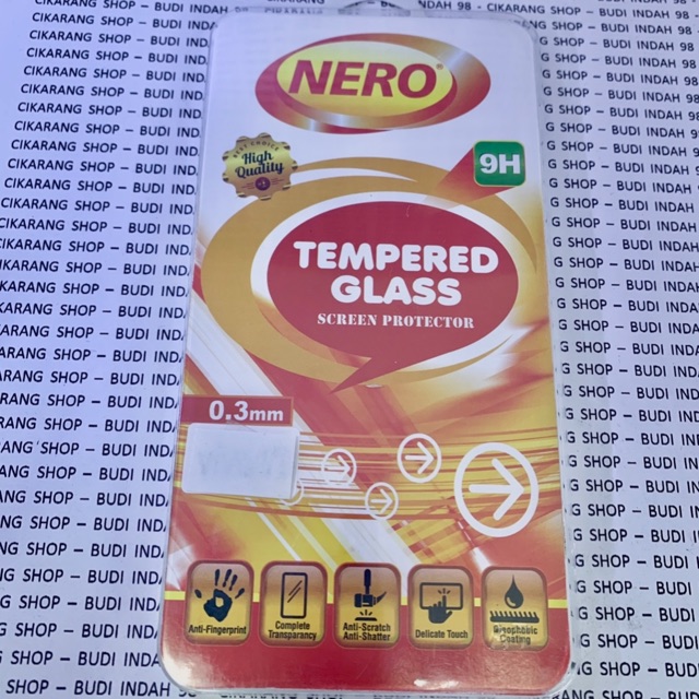 Tempered glass anti gores kaca NERO Samsung V2