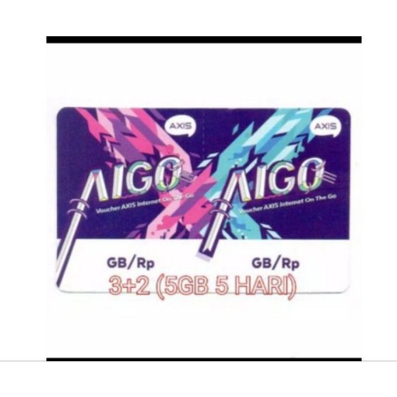 Vocher Axis 7GB 5 Hari