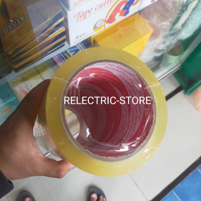 

lakban bening 2inch taruna SB 80 yard harga promo