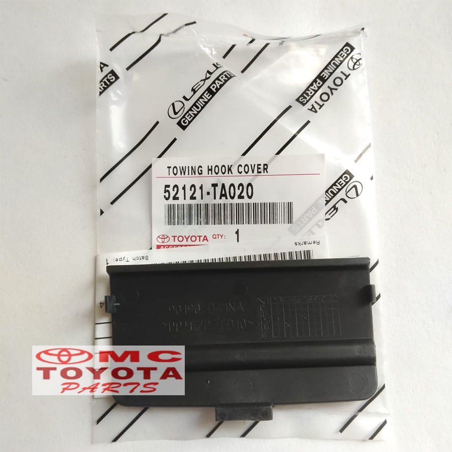 Tutup Cover Towing Bodykit Belakang Kanan Rush Terios 52121-TA020