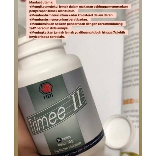 .HDI. HDI Trimee II ( isi 90 Tab) 100% Original