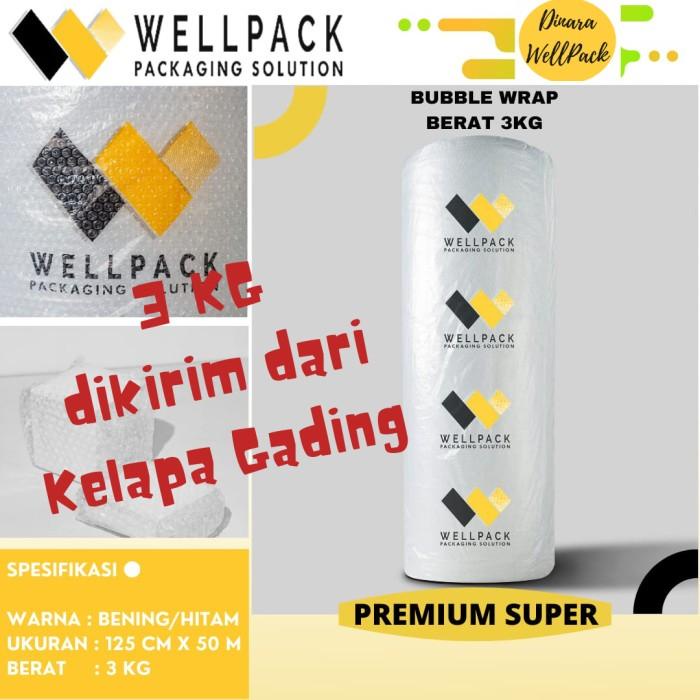 

Wraping (Grab/Gosend Only Max. 2 Roll) Bubble Wrap Wellpack 50X125 3 Kg