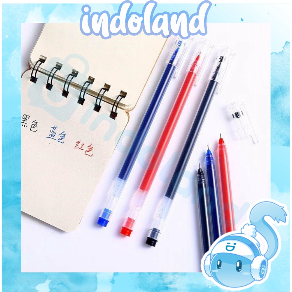 ☀ INDOLAND ☀ R439 Pulpen Gel Mini 0.5mm H36 Bolpen Pulpen Tinta Gel Pena Sekolah / Kantor