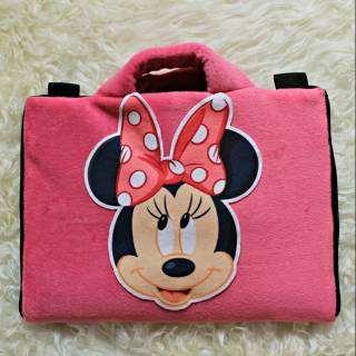 Tas Laptop Minnie/Mini Mouse Fanta Tipis 10-17 Inch Leptop