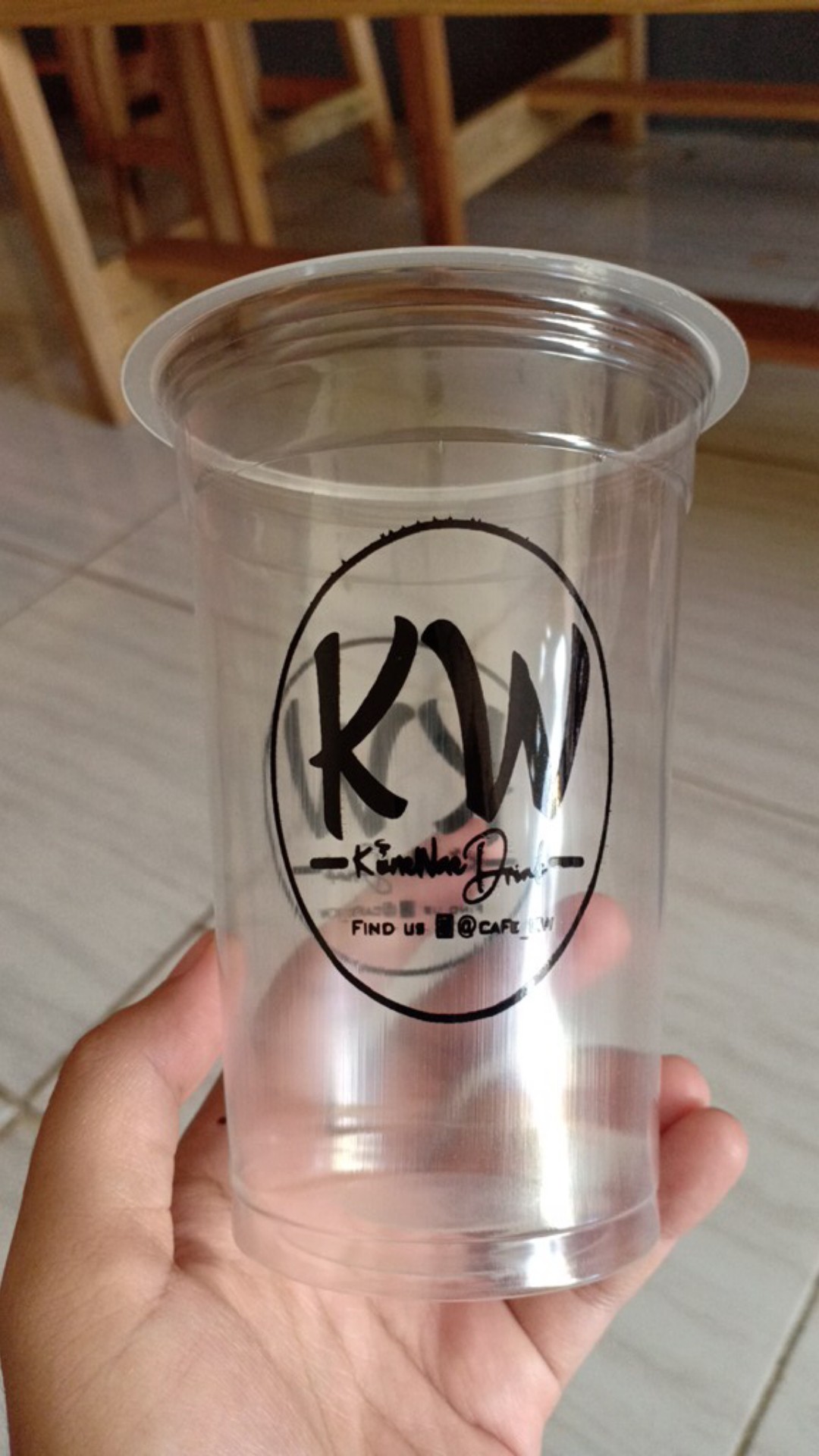 Termurah Sablon Cup Plastik 16 Oz - Merk Starindo Free Desain