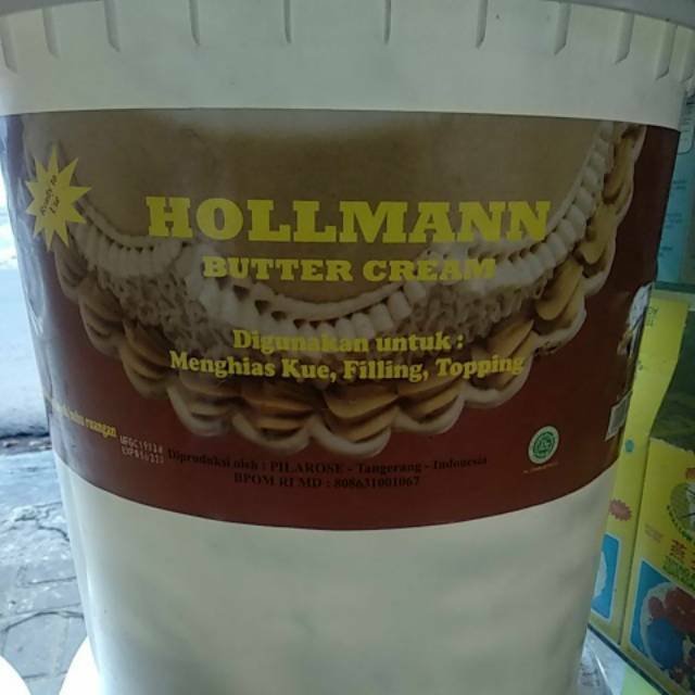

BUTTER CREAM 250gr Hollman