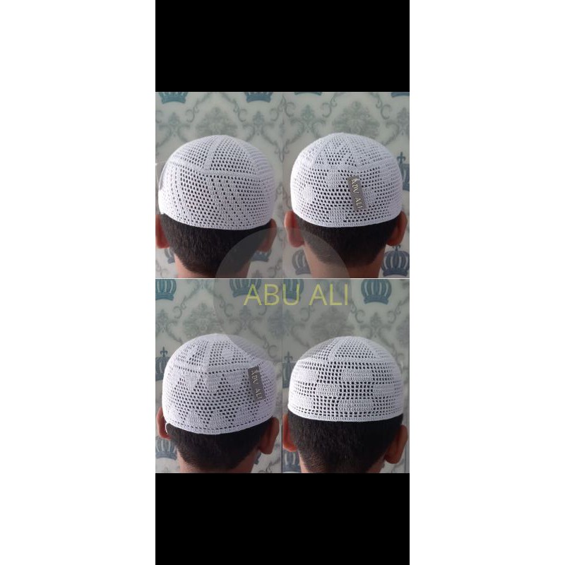 Kopyah rajut kopyah nu peci rajut songkok nu peci pakistan benang yamalon kopyah hadramud peci