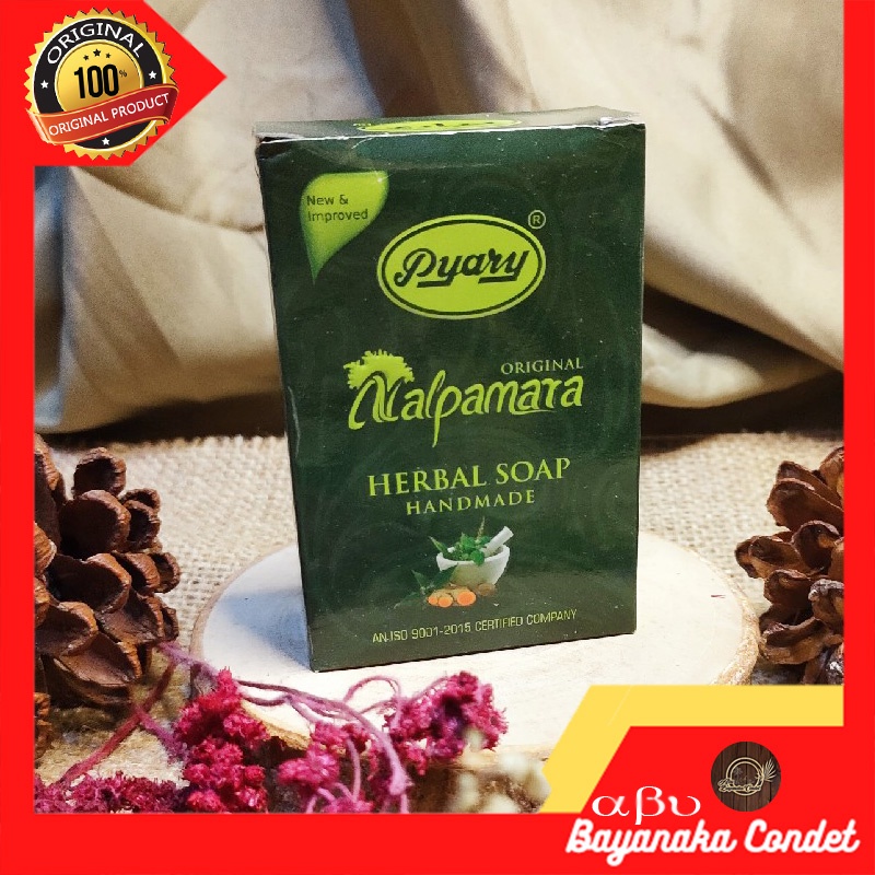 Sabun PYARY NALPAMARA HERBAL SOAP ORIGINAL Dubai | Nasamat | Sabun Kecantikan 90gram