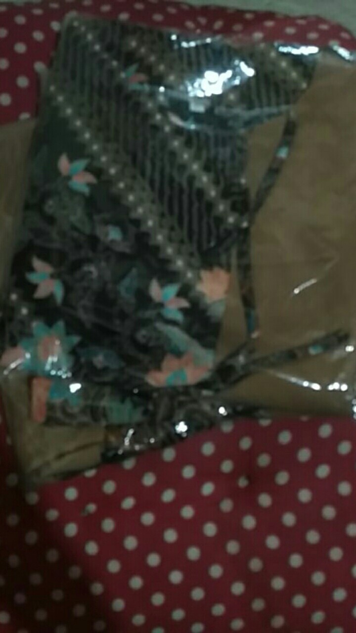 Atasan Batik Wanita Dolby Dolbi Dobby Doby Tenun Sutra Halus Best Seragam