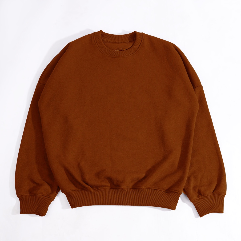 Crewneck Boxy Oversized Arabian Spice