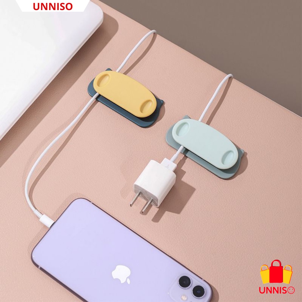 UNNISO - Hook Pengikat Kabel Organizer Per Pc HK5