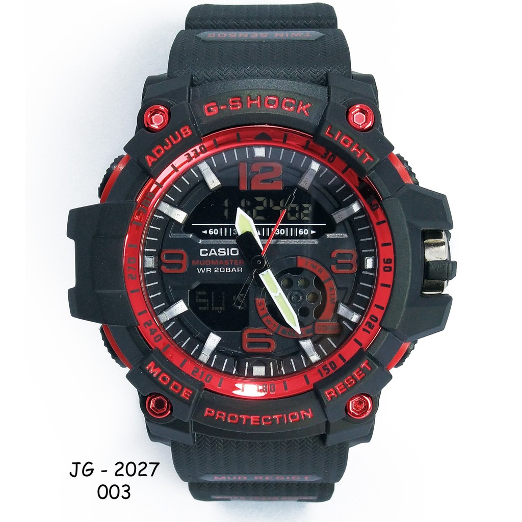 COD PROMO !!! JAM TANGAN DUALTIME PRIA G-SHOCK JG-2027