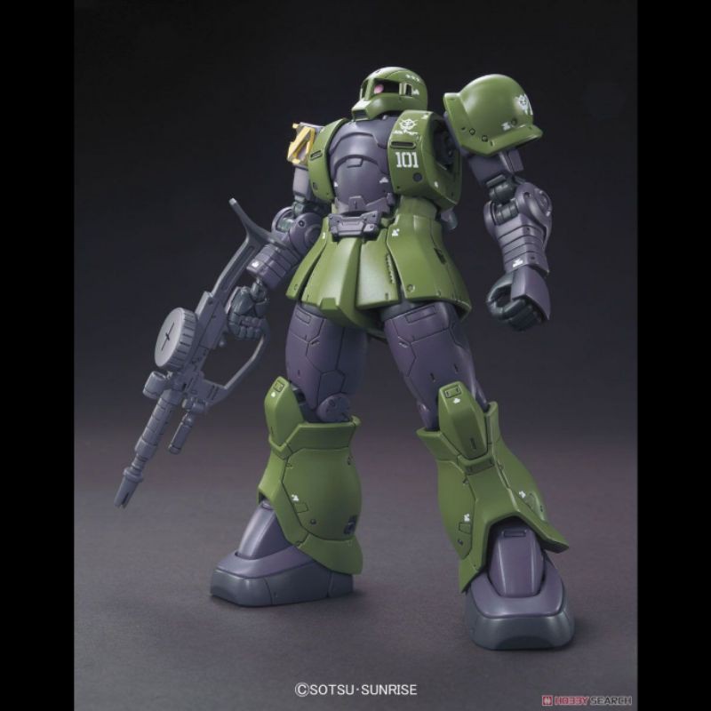 Bandai HG HGUC 1/144 Zaku I 1 green hijau The origin zeon