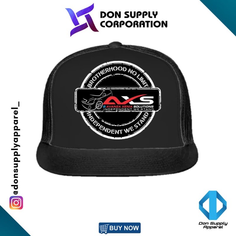 Topi Trucker Jaring Club'Mobil AXS Avanza Xenia Solution Brotherhood No Limit