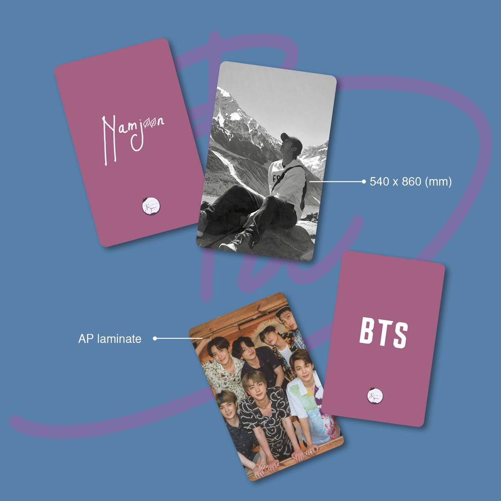 PC BTS / Photocard BTS unofficial / PC Satuan