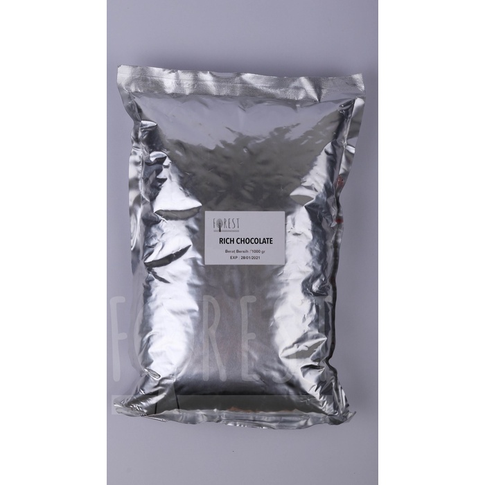 

Ge02G Bubuk Minuman Rich Chocolate Powder 1000G - Forest Bubble Drink Tc Ds5G