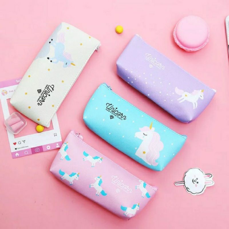 

[MYUME.STORE] TEMPAT PENSIL UNICORN TEPAK KAIN UNICRON LUCU MURAH MALANG